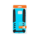 REIKO SAMSUNG GALAXY S6 HYBRID TIRE CASE IN BLACK BLUE