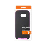 REIKO SAMSUNG GALAXY S7 EDGE SLIM ARMOR CASE WITH BUMPER FRAMES IN BLACK PINK