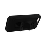 REIKO IPHONE 6 HYBRID HEAVY DUTY CASE WITH BENDING KICKSTAND IN BLACK
