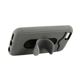 REIKO IPHONE 6 HYBRID HEAVY DUTY CASE WITH BENDING KICKSTAND IN GRAY