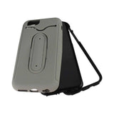 REIKO IPHONE 6 HYBRID HEAVY DUTY CASE WITH BENDING KICKSTAND IN GRAY