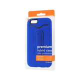 REIKO IPHONE 6 HYBRID HEAVY DUTY CASE WITH BENDING KICKSTAND IN NAVY