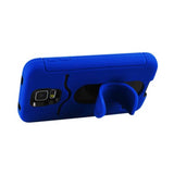 REIKO SAMSUNG GALAXY S5 HYBRID HEAVY DUTY CASE WITH BENDING KICKSTAND IN NAVY