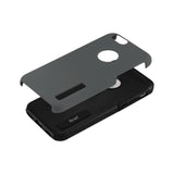 REIKO IPHONE 6 PLUS/ 6S PLUS SOLID ARMOR DUAL LAYER PROTECTIVE CASE IN GRAY