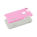 REIKO IPHONE 7 PLUS SOLID ARMOR DUAL LAYER PROTECTIVE CASE IN PINK