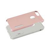 REIKO IPHONE 7 PLUS SOLID ARMOR DUAL LAYER PROTECTIVE CASE IN ROSE GOLD