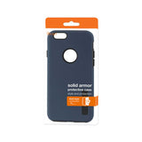 REIKO IPHONE 6S/ IPHONE 6 SOLID ARMOR DUAL LAYER PROTECTIVE CASE IN NAVY