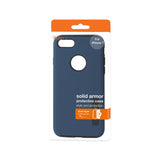 REIKO IPHONE 7 SOLID ARMOR DUAL LAYER PROTECTIVE CASE IN NAVY