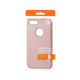 REIKO IPHONE 7 SOLID ARMOR DUAL LAYER PROTECTIVE CASE IN ROSE GOLD