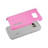 REIKO SAMSUNG GALAXY S7 EDGE SOLID ARMOR DUAL LAYER PROTECTIVE CASE IN PINK