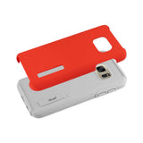 REIKO SAMSUNG GALAXY S7 EDGE SOLID ARMOR DUAL LAYER PROTECTIVE CASE IN RED