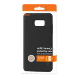 REIKO SAMSUNG GALAXY NOTE 7 SOLID ARMOR DUAL LAYER PROTECTIVE CASE IN BLACK
