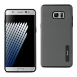 REIKO SAMSUNG GALAXY NOTE 7 SOLID ARMOR DUAL LAYER PROTECTIVE CASE IN GRAY