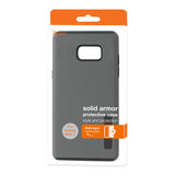 REIKO SAMSUNG GALAXY NOTE 7 SOLID ARMOR DUAL LAYER PROTECTIVE CASE IN GRAY