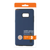 REIKO SAMSUNG GALAXY NOTE 7 SOLID ARMOR DUAL LAYER PROTECTIVE CASE IN NAVY