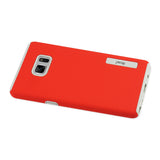 REIKO SAMSUNG GALAXY NOTE 7 SOLID ARMOR DUAL LAYER PROTECTIVE CASE IN RED