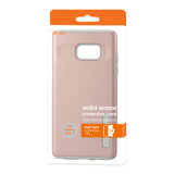 REIKO SAMSUNG GALAXY NOTE 7 SOLID ARMOR DUAL LAYER PROTECTIVE CASE IN ROSE GOLD