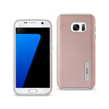 REIKO SAMSUNG GALAXY S7 SOLID ARMOR DUAL LAYER PROTECTIVE CASE IN ROSE GOLD