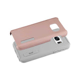 REIKO SAMSUNG GALAXY S7 SOLID ARMOR DUAL LAYER PROTECTIVE CASE IN ROSE GOLD