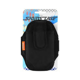 REIKO SPORTS RUNNING CASE 5.98X3.2X0.43 INCHES (FITS PHONE W/O. CASE) IN BLACK