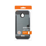 REIKO ALCATEL DAWN/ STREAK SLIM ARMOR HYBRID CASE WITH CARD HOLDER IN NAVY