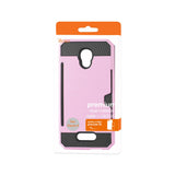 REIKO ALCATEL FIERCE 4 SLIM ARMOR HYBRID CASE WITH CARD HOLDER IN PINK