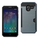 REIKO ALCATEL TRU SLIM ARMOR HYBRID CASE WITH CARD HOLDER IN NAVY
