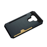 REIKO LG G5 SLIM ARMOR HYBRID CASE WITH CARD HOLDER IN NAVY