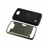 REIKO LG SPREE SLIM ARMOR HYBRID CASE WITH CARD HOLDER IN GREEN