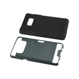 REIKO SAMSUNG GALAXY NOTE 7 SLIM ARMOR HYBRID CASE WITH CARD HOLDER IN NAVY