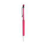 REIKO CRYSTAL STYLUS TOUCH SCREEN WITH INK PEN IN PINK