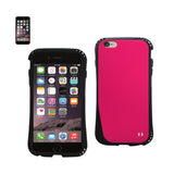 REIKO IPHONE 6 DROPPROOF AIR CUSHION CASE WITH CHAIN HOLE IN HOT PINK