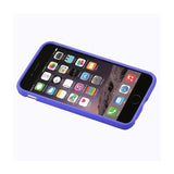 REIKO IPHONE 6 TPU RIDGES GEL CASE IN PURPLE