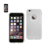 REIKO IPHONE 6 TPU RIDGES GEL CASE IN WHITE