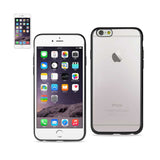 REIKO IPHONE 6 FRAME CASE WITH CLEAR BACK IN SHINY BLACK