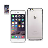 REIKO IPHONE 6 FRAME CASE WITH CLEAR BACK IN SHINY SILVER
