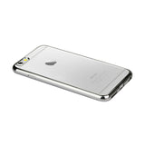 REIKO IPHONE 6 FRAME CASE WITH CLEAR BACK IN SHINY SILVER