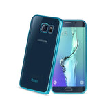 REIKO SAMSUNG GALAXY S6 EDGE PLUS FRAME CASE IN SHINY BLUE