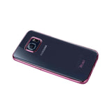 REIKO SAMSUNG GALAXY S6 EDGE FRAME CASE IN SHINY PINK