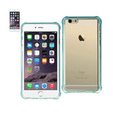 REIKO IPHONE 6 PLUS MIRROR EFFECT CASE WITH AIR CUSHION PROTECTION IN CLEAR NAVY