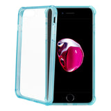 REIKO IPHONE 7 PLUS CLEAR BUMPER CASE WITH AIR CUSHION PROTECTION IN CLEAR NAVY