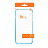 REIKO IPHONE 7 PLUS CLEAR BUMPER CASE WITH AIR CUSHION PROTECTION IN CLEAR NAVY