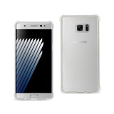 REIKO SAMSUNG GALAXY NOTE 7 MIRROR EFFECT CASE WITH AIR CUSHION PROTECTION IN CLEAR