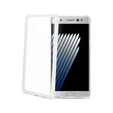 REIKO SAMSUNG GALAXY NOTE 7 MIRROR EFFECT CASE WITH AIR CUSHION PROTECTION IN CLEAR