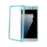 REIKO SAMSUNG GALAXY NOTE 7 MIRROR EFFECT CASE WITH AIR CUSHION PROTECTION IN CLEAR NAVY