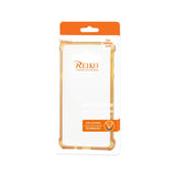 REIKO SAMSUNG GALAXY ON5/ J5 CLEAR BUMPER CASE WITH AIR CUSHION SHOCK ABSORPTION IN CLEAR GOLD