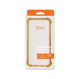 REIKO SAMSUNG GALAXY S7 MIRROR EFFECT CASE WITH AIR CUSHION PROTECTION IN CLEAR GOLD