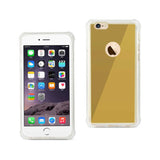 REIKO IPHONE 6 PLUS/ 6S PLUS MIRROR EFFECT CASE WITH AIR CUSHION PROTECTION IN GOLD