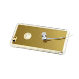 REIKO IPHONE 6 PLUS/ 6S PLUS MIRROR EFFECT CASE WITH AIR CUSHION PROTECTION IN GOLD