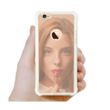 REIKO IPHONE 6 PLUS/ 6S PLUS MIRROR EFFECT CASE WITH AIR CUSHION PROTECTION IN ROSE GOLD
